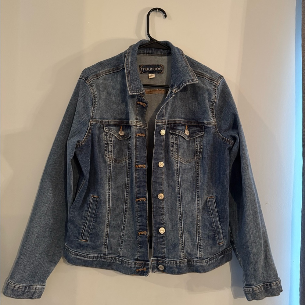 Maurices Classic Blue Jean Jacket